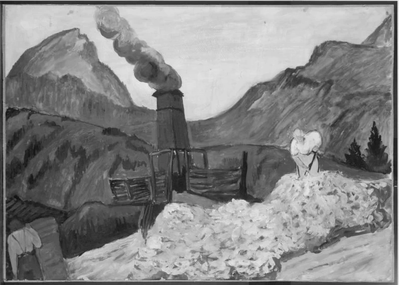 Fornace di calce - Bavarian State Painting Collections